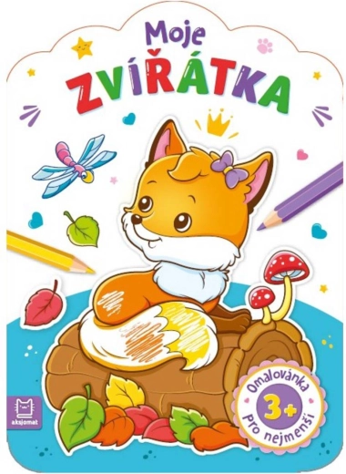 Moje zvieratká – omaľovánka pre najmenších - 1 kus