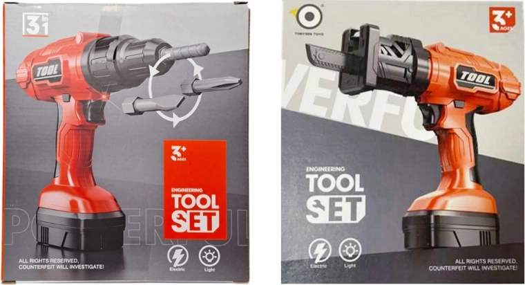 Detská elektrická vŕtačka 2v1 na batérie