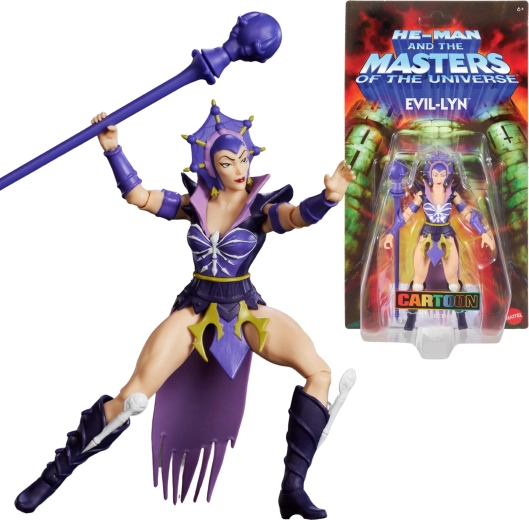 Masters of the Universe Origins figúrka EVIL-LYN s palicou