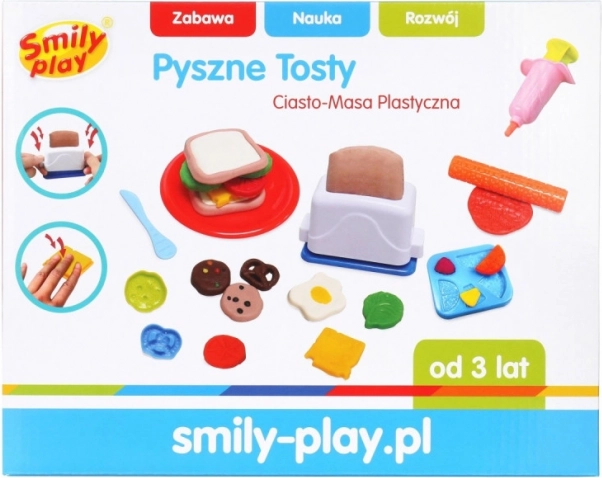 Plastelína lahodné toasty