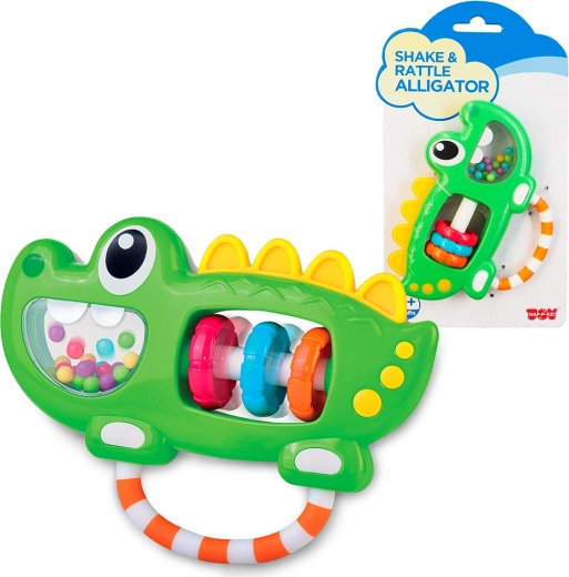 Hap-P-Kid hrkálka krokodíl pre bábätká