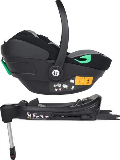 Petite&Mars autosedačka Core Pro i-Size Black Grey 40–87 cm s ISOFIX bázou