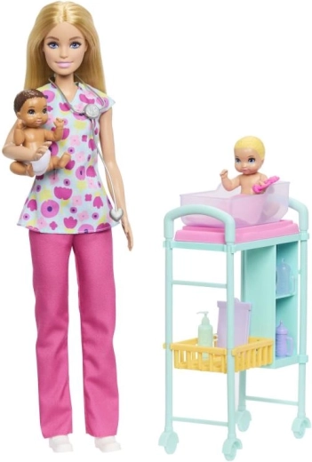Barbie herný set povolanie – pediatrička