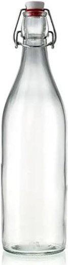 Sklenená fľaša TORO s patentným uzáverom 260 ml