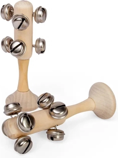 Bigjigs Toys mini rolničky – prírodná drevená hračka