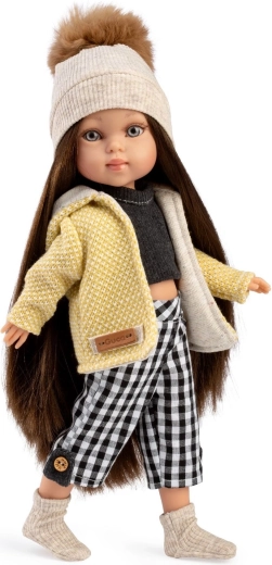 Realistická bábika Penelope s celovinylovým telom