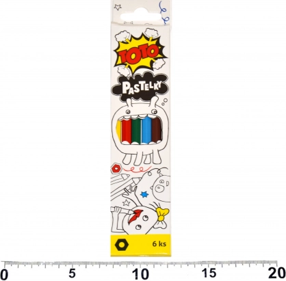 Šesťhranné pastelky 6 ks