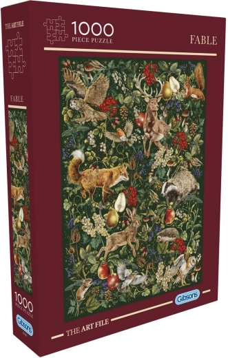 Puzzle Gibsons The Art File: báje 1000 dielikov