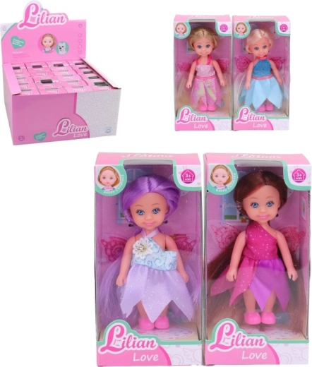 Bábika s krídlami 14 cm
