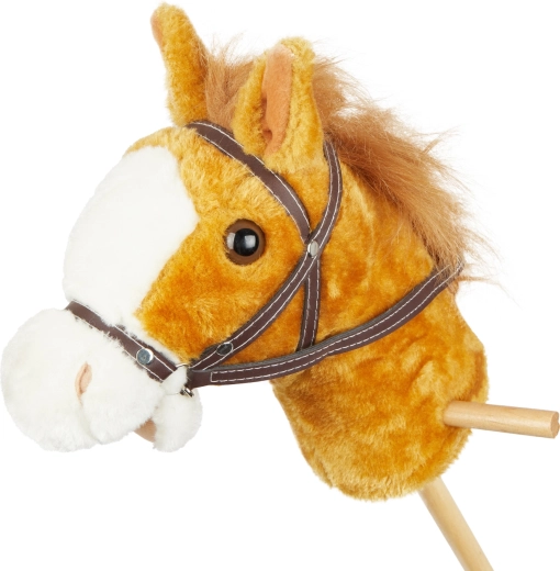 Bieco hobby horse na tyči Koník Brownie