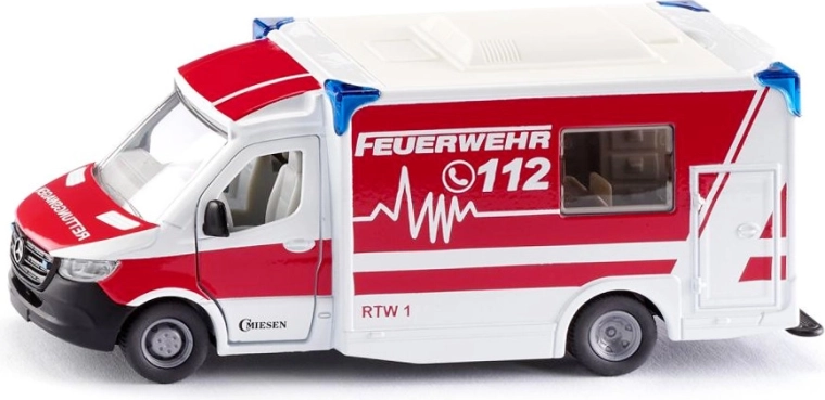 Siku sanitka MERCEDES-BENZ Sprinter typ C so svetlom a sirénou