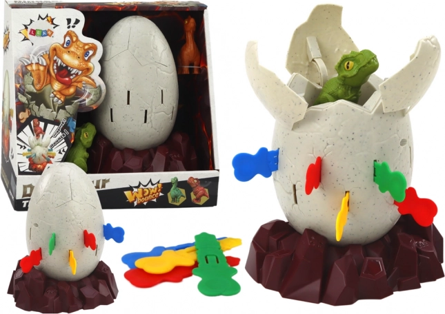 Dinosauří hra vyskakujúce vajce
