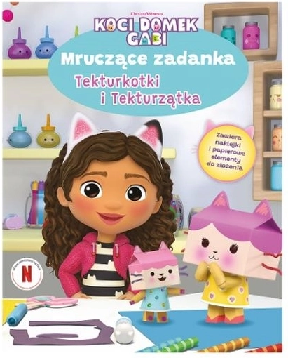 Gabiin mačací domček – mňau…: kartónová interaktívna knižka pre deti
