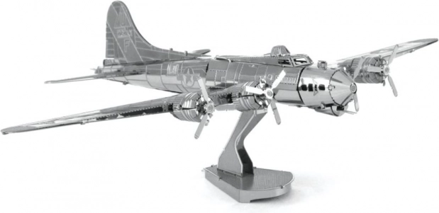 3D kovové puzzle Bombardér B-17