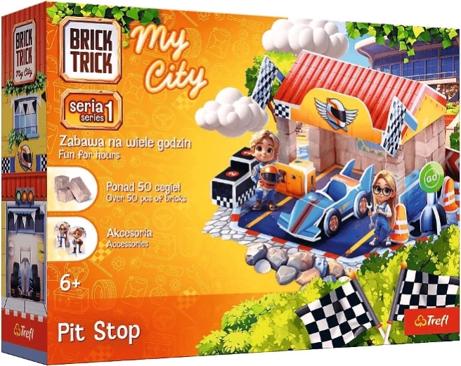 Brick Trick My City pit stop