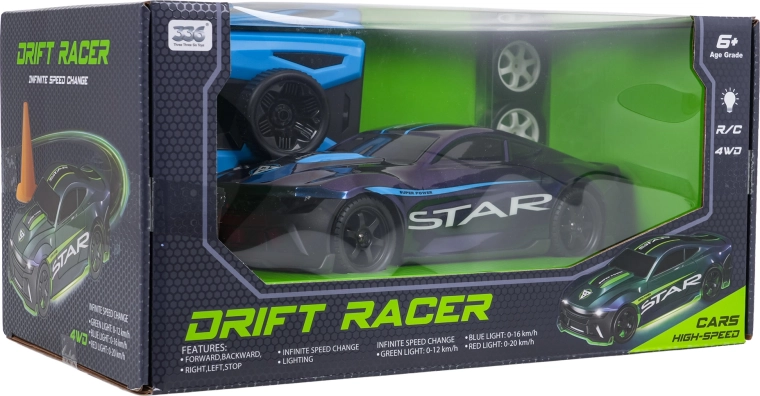 Diaľkovo ovládané auto STAR modré