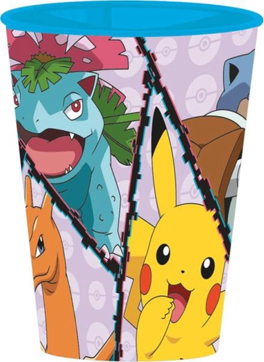 Plastový kelímok Pokémon 260 ml modrý