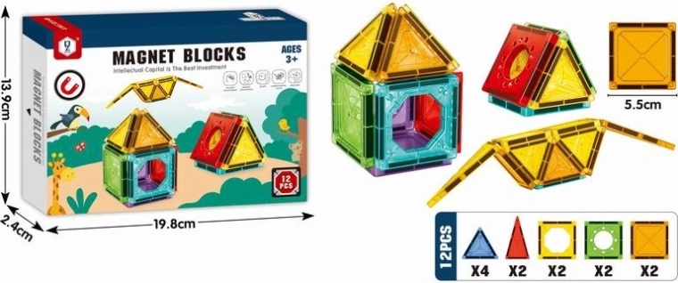 Magnetická 3D stavebnica kŕmidlo pre vtáky