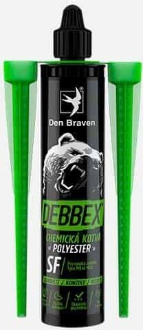 Chemická kotva bez styrénu 300 ml DEN BRAVEN Polyester