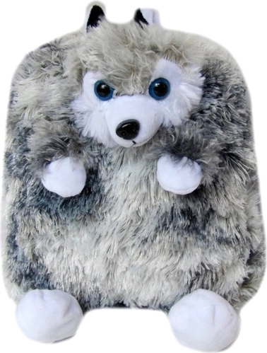 Detský sivý batôžtek Husky