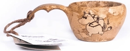 Kupilka detský pohárik Moomintroll 120 ml, hnedý