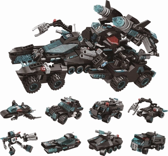 Qman Shadow Pulse bojové vozidlo 8v1