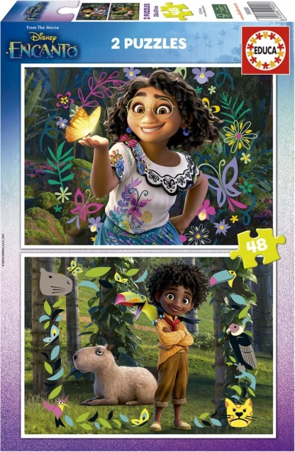 Puzzle Encanto 2x48 dielikov