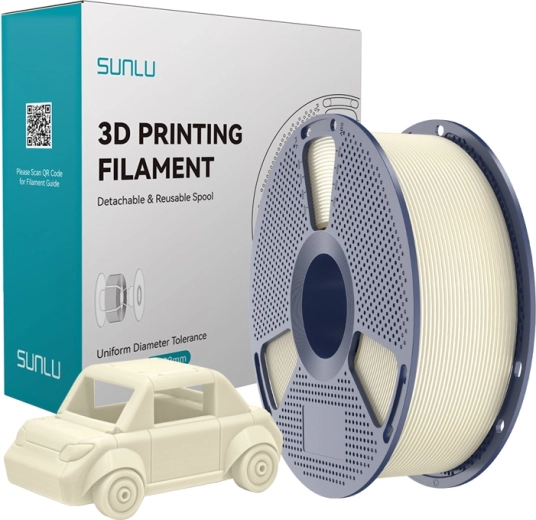 Filament Sunlu PETG slonová kosť