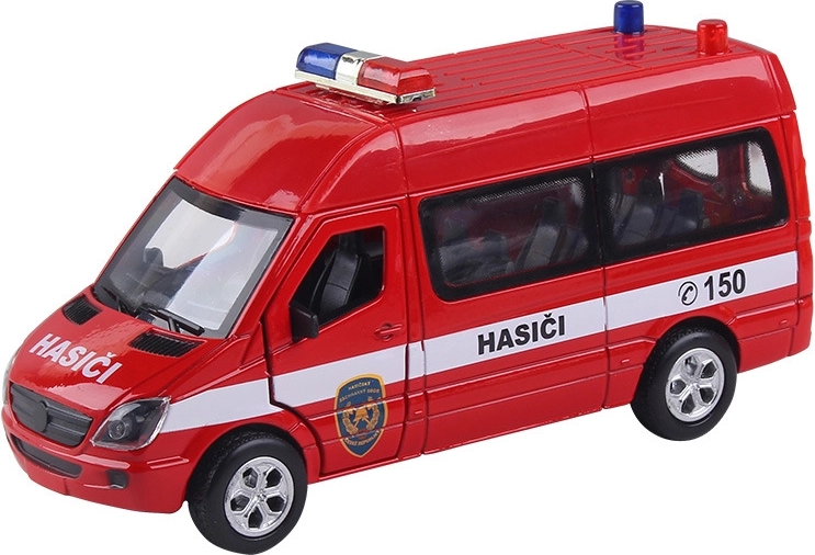 Hasičské auto so zvukovými a svetelnými efektmi