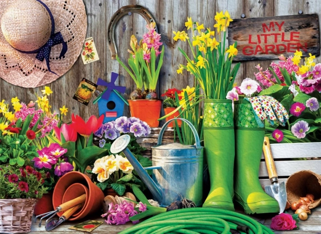 Puzzle záhradné náradie 1000 dielikov