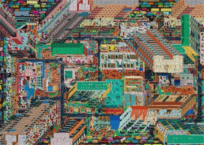Puzzle Metropolis 2000 dielikov