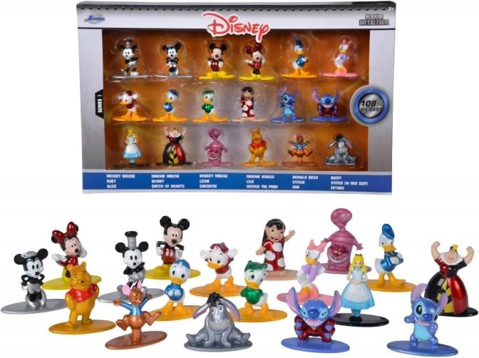 Disney kovové zberateľské nanofigúrky – multipack 18 ks (Wave 1)