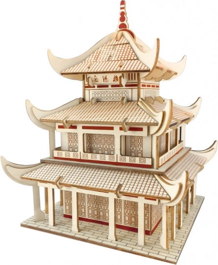 Drevené 3D puzzle Yueyang Tower
