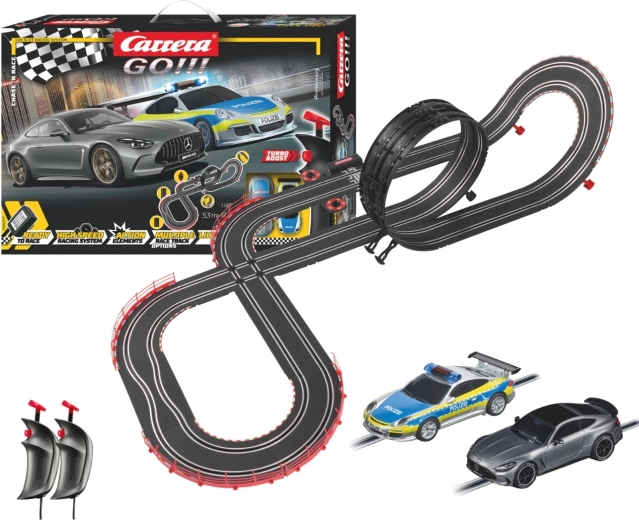 Autodráha Carrera GO!!! Chase 'n Race 5,3 m