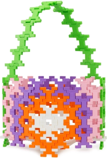 Stavebnica INCASTRO Midi Pink 60 dielikov