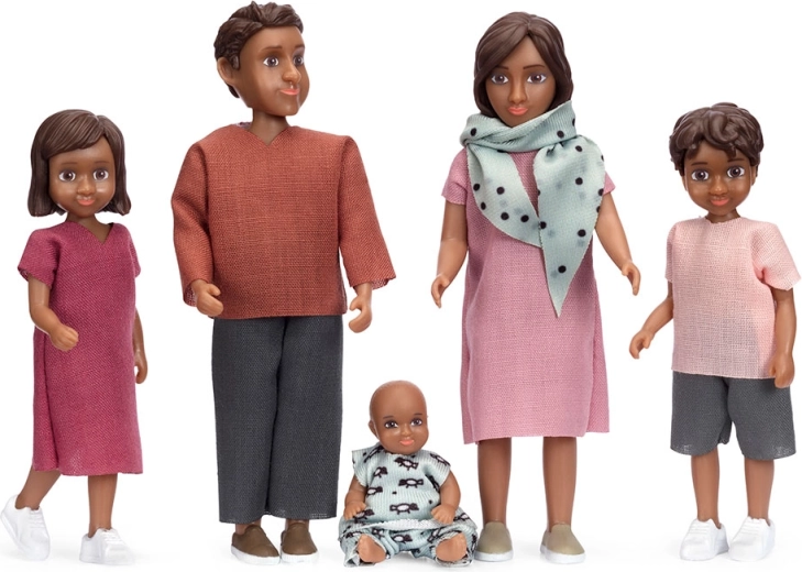 Lundby sada figúrok do domčeka pre bábiky Nikki (5 ks)