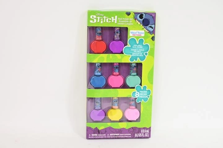 Disney Stitch sada detských lakov na nechty (8 ks)
