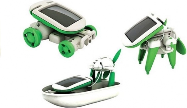 Edukativný solárny robot 6 v 1