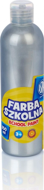 ASTRA temperová farba plagátová 250ml strieborná metalíza
