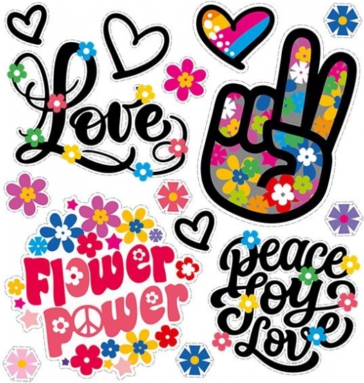 Nažehlovacia nálepka Sila Kvetín malý hárok