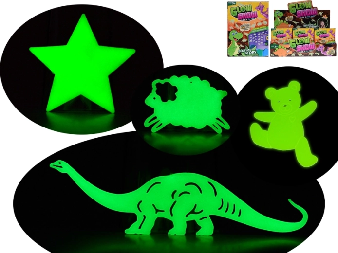 Svietiace nálepky zvieratká do detskej izby