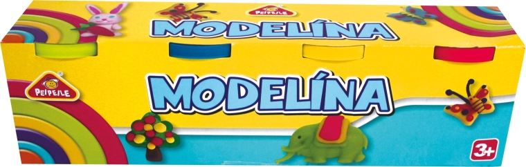 Modelína pre deti – sada 4 farieb