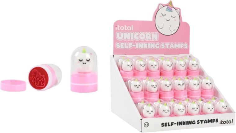 Displej pečiatok s jednorožcom Stay Wild – 36 ks