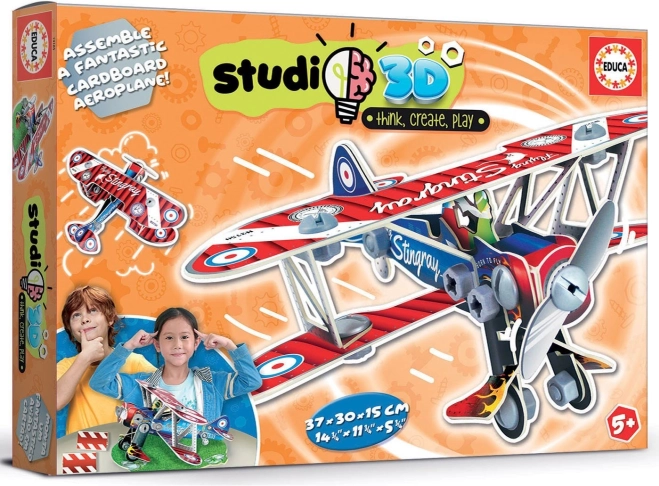 Educa 3D model dvojplošníka