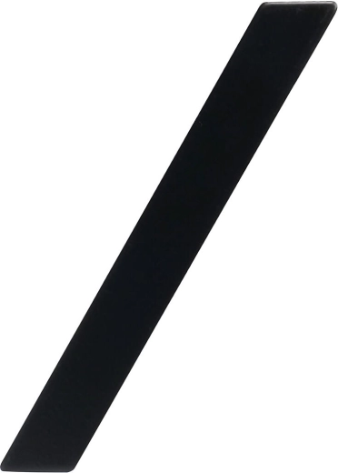 Domové lomítko 95 mm z nehrdzavejúcej ocele – čierna matná