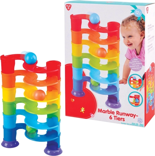 PLAYGO Guľôčková dráha so 6 poschodiami