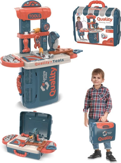 Dielňa v kufríku pre malých kutilov