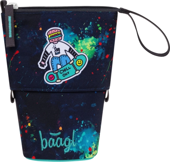 Školský stojací peračník BAAGL Chill GRS