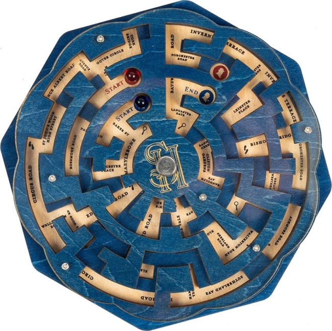 Hlavolam Sherlock Holmes: Prípad Moriartyho brlohu – rotujúce bludisko od PROFESSOR PUZZLE