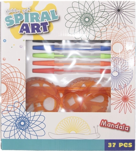 Kreatívna sada na maľovanie mandál 37 ks